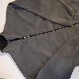 Princess Cruises Alaska Men's Zip-up Fleece Jacket Grey Medium